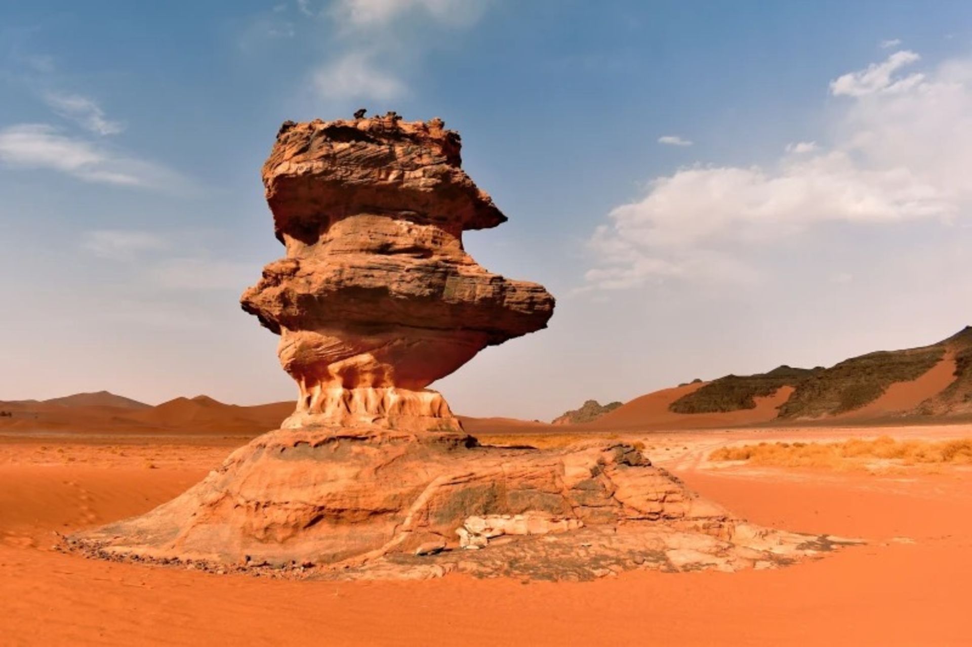 Stone building in Najir Algerian National Park 