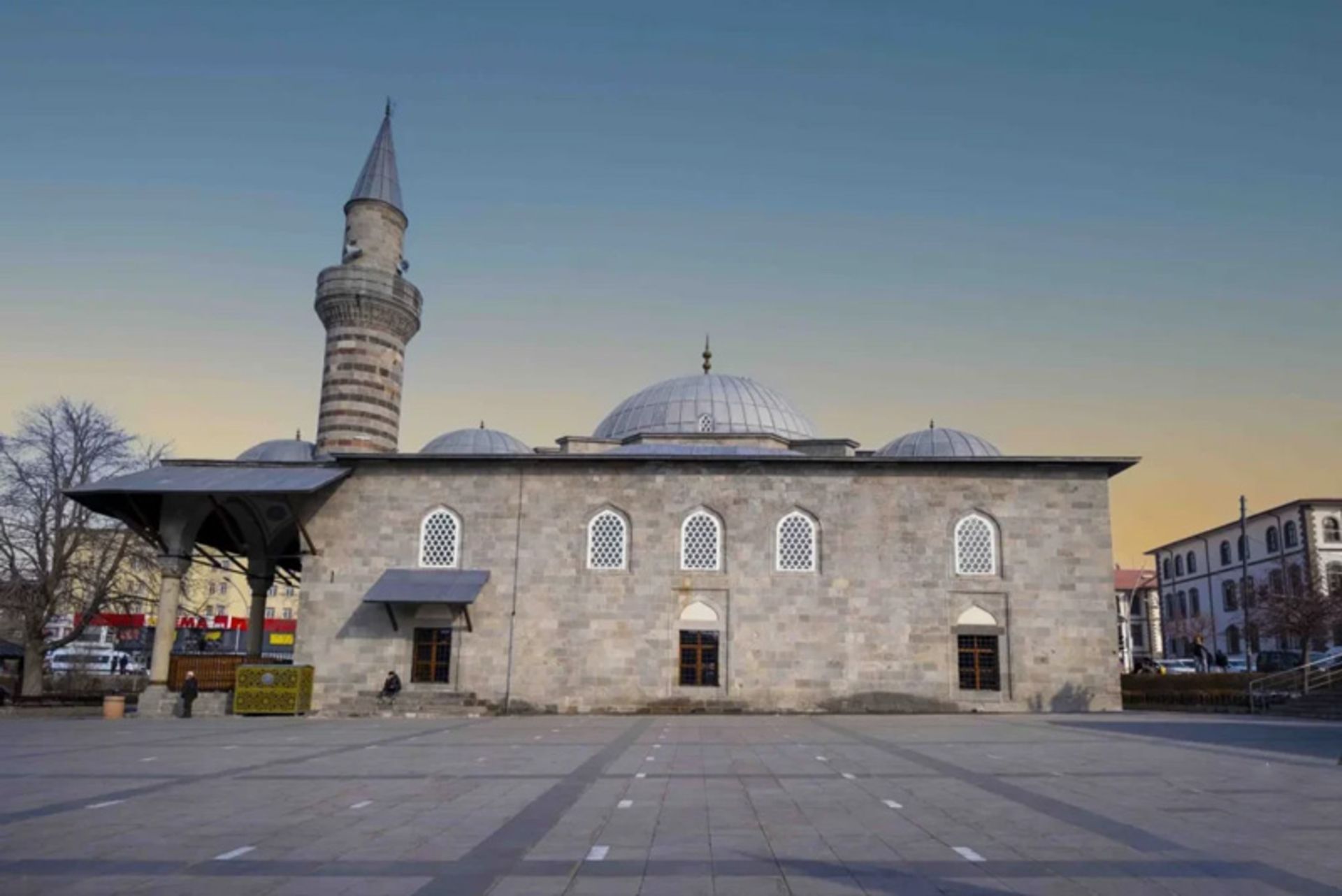 Lala Pasha mosque stone view