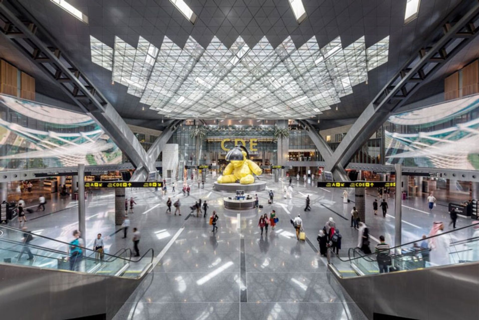 Hamad Doha International Airport Terminal space