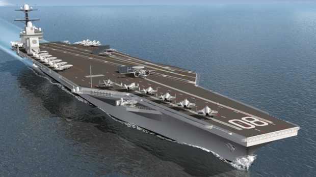 USS ENTERPRISE new aircraft carrier