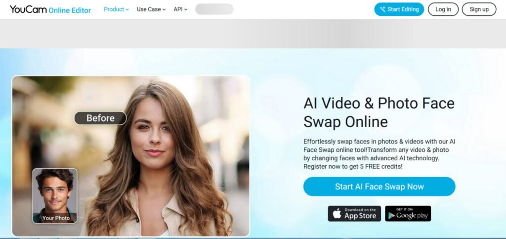 Change the face in the movie with AI