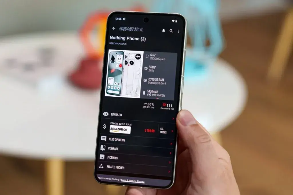 Price of Nating Phone 3 in the Iranian market