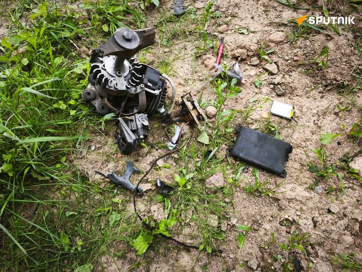 Disposal of Ukrainian UAVs on the Smolnsk Nuclear Power Plant