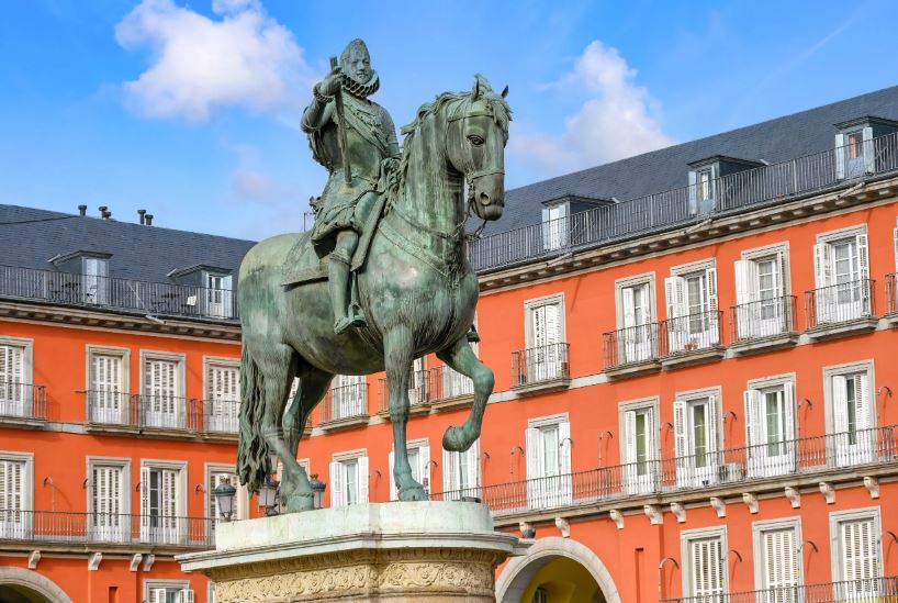 The statue of Philip III