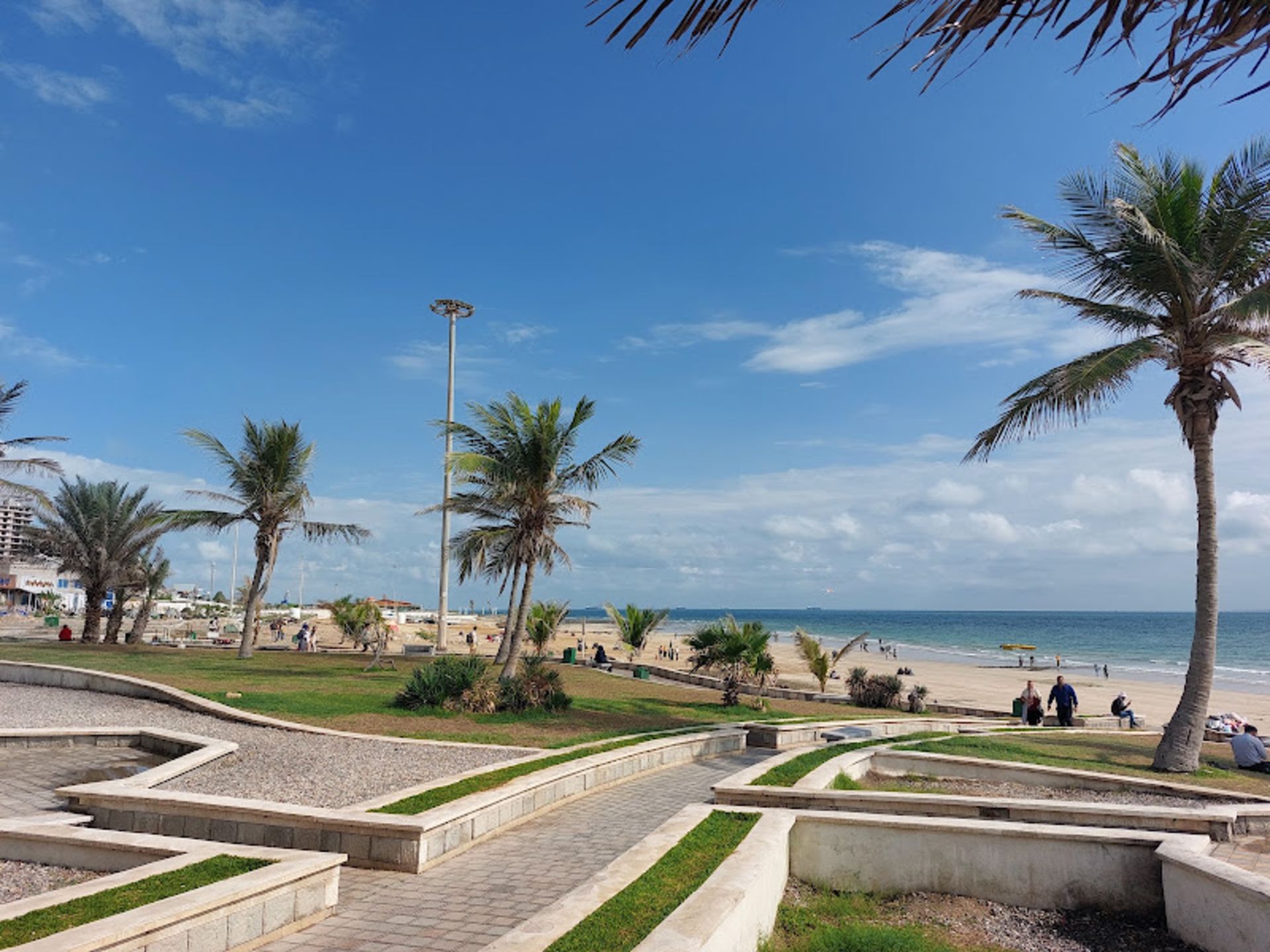 Beautiful Beach of Qeshm Olive Park