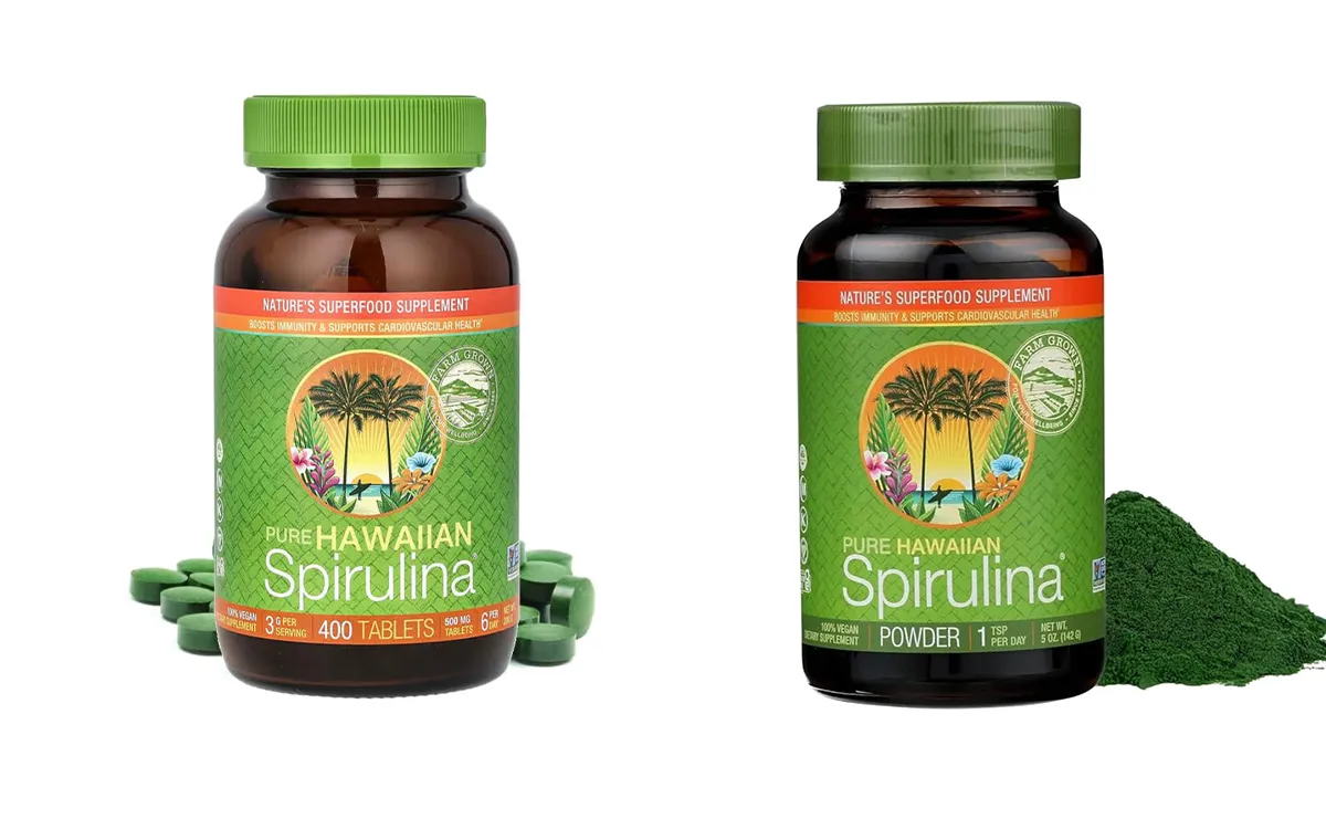 Nutrex Hawaiian, one of the best brands of Spirulina