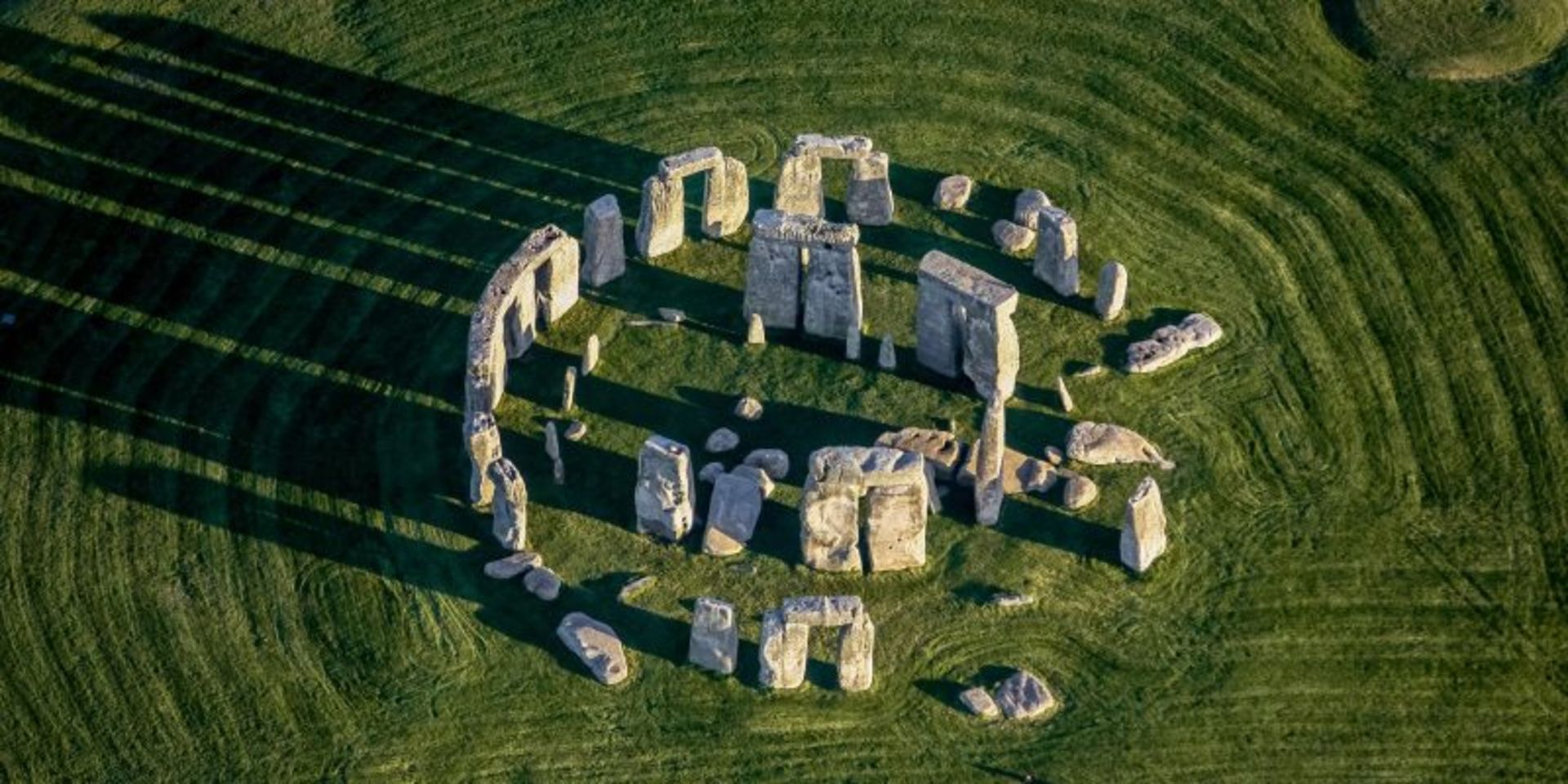 Aerial Photo of Stone Stone Monument