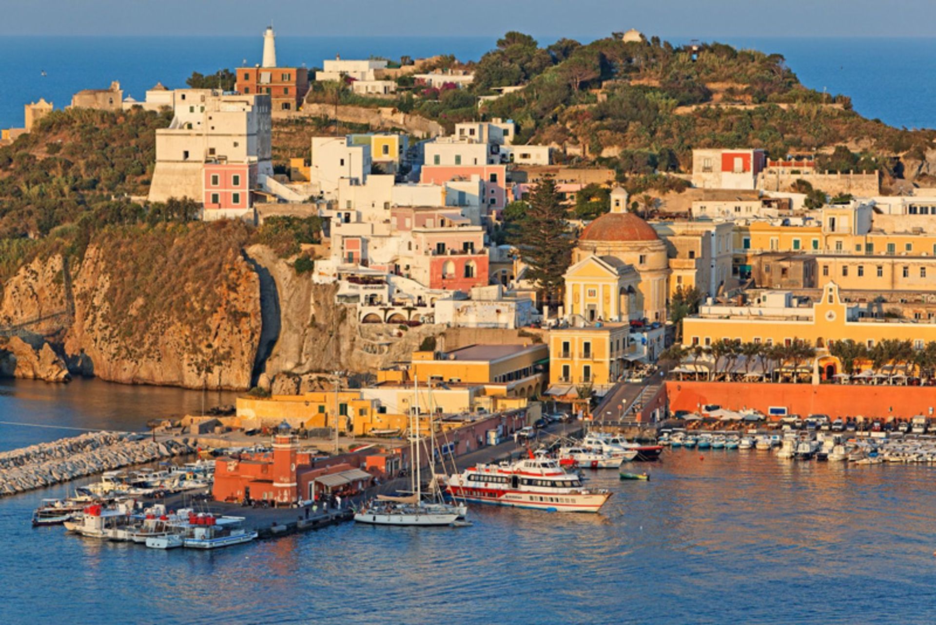 Port of Ponza Island