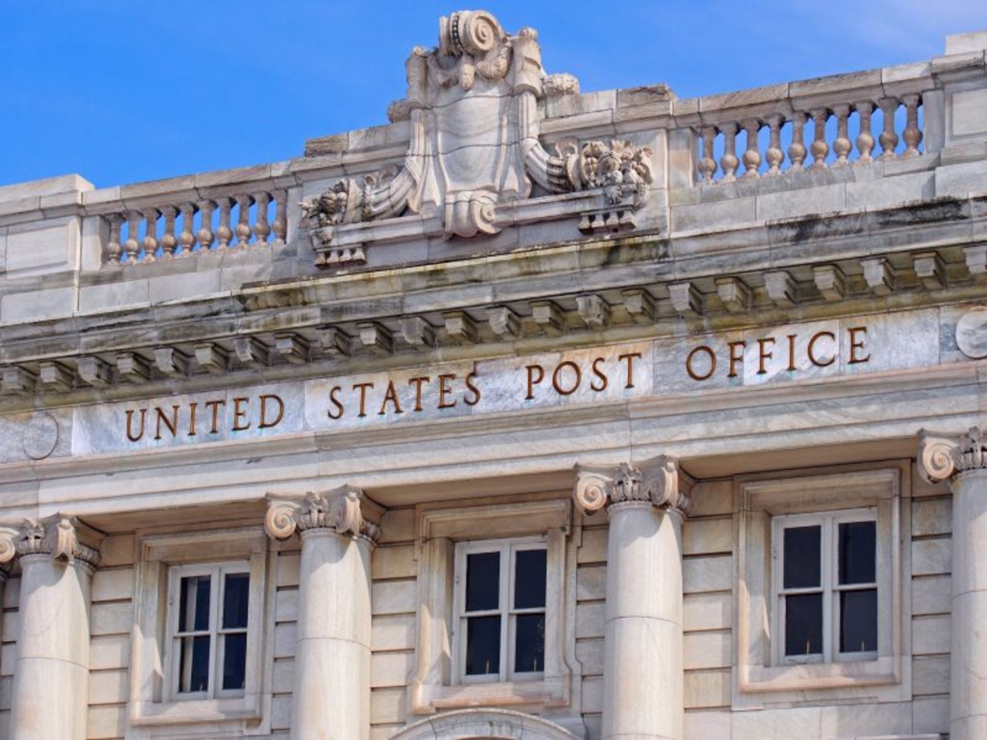 Exterior of the US Post Office