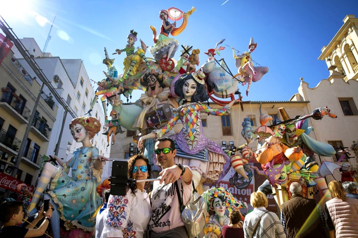 Las Falas, Spain / La Fallas of the best famous festivals in the world