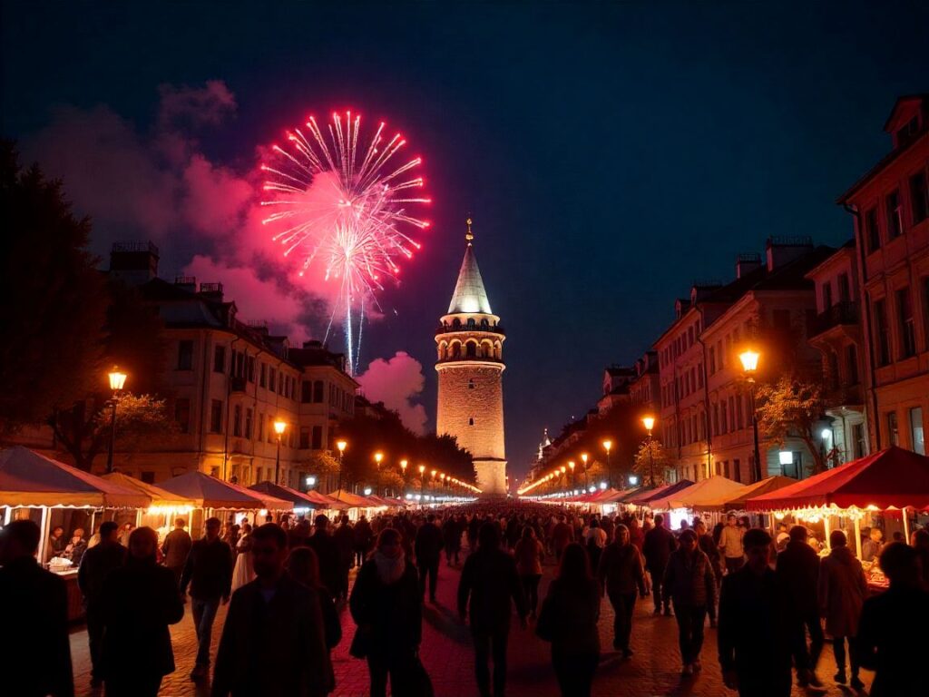 Celebration and festivals of nightlife in the Turkish Van