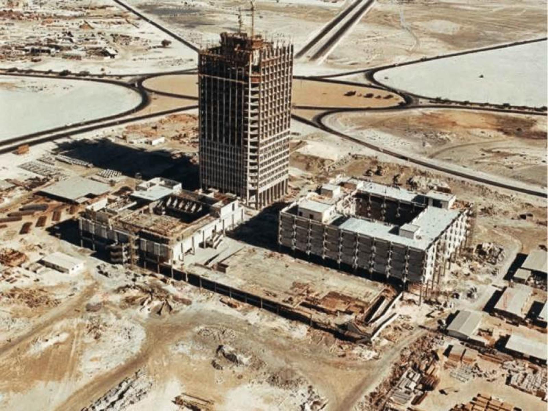 Dubai World Trade Half -Half Building