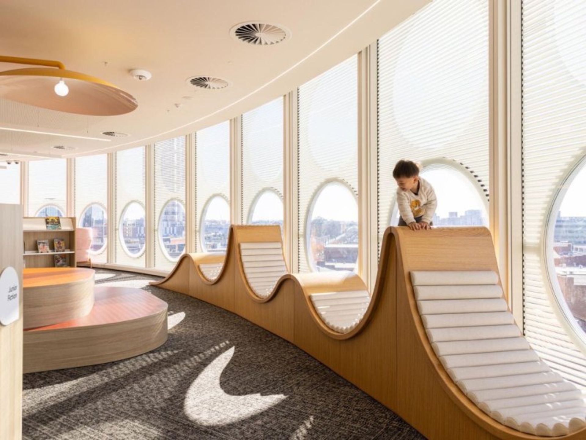 Children's space in the Yalmond Library 