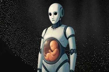 China makes the world's first pregnant robot