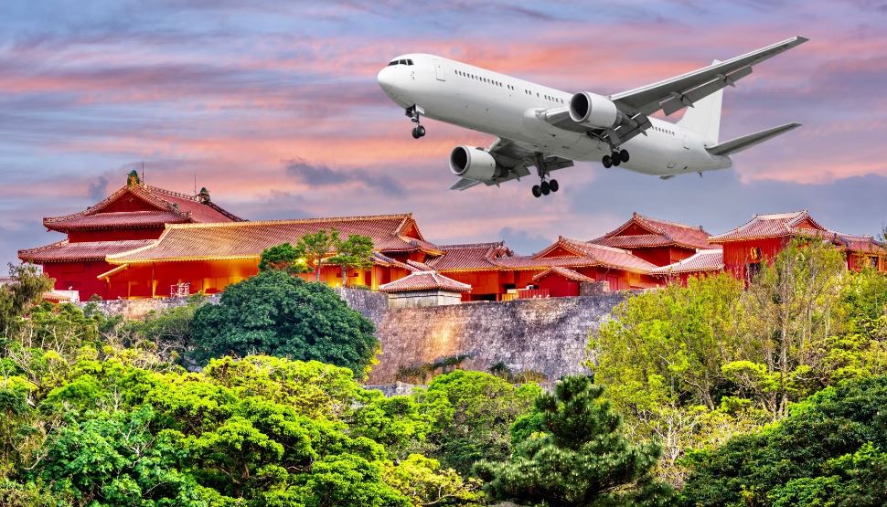 How many hours is Iran to Japan? Flight time