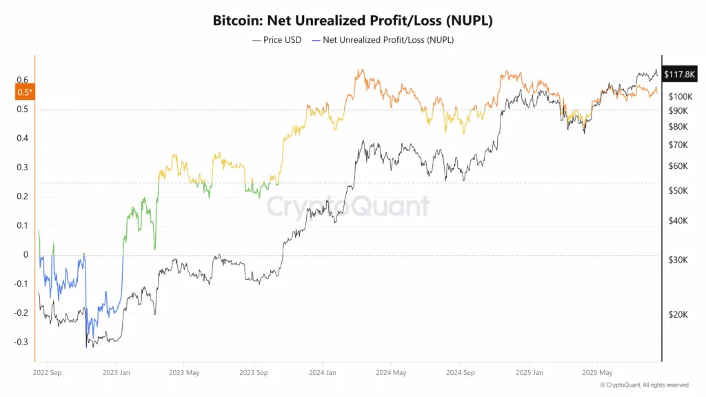 Last Opportunity Opportunity: How to get out of the crypto market before the big fall? Bitcoin NUPL index