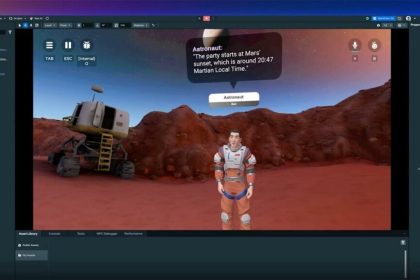 Artificial intelligence characters in Metaur Meta