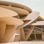 Qatar National Museum with modern architecture
