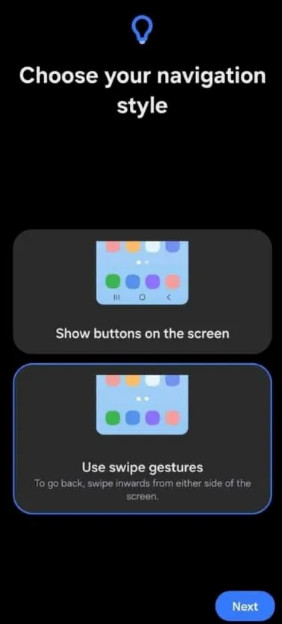 Samsung is likely to make the navigation with the Supply into a default option in the initial launch of new handsets! - Digino