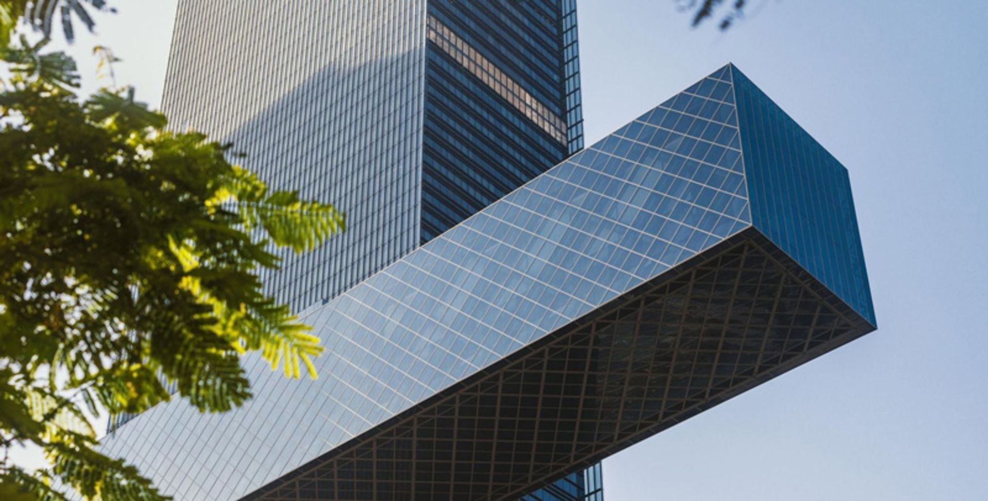 Suspended by Van Andley Van Zabil Hotel from the bottom view