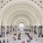 White Hall, Arch Arches and Travelers at Washington DC Union Station