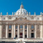 Cystine Church and Tourists around it on sunny day