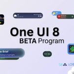 Beta version of the one UI 8 interface