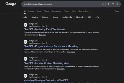 Indexing ChatGPT Chatgpt Conversations on Google
