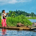Boating in Kibol Lamjao National Park India