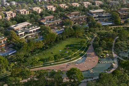 Aerial Photo of Wilds Green Space