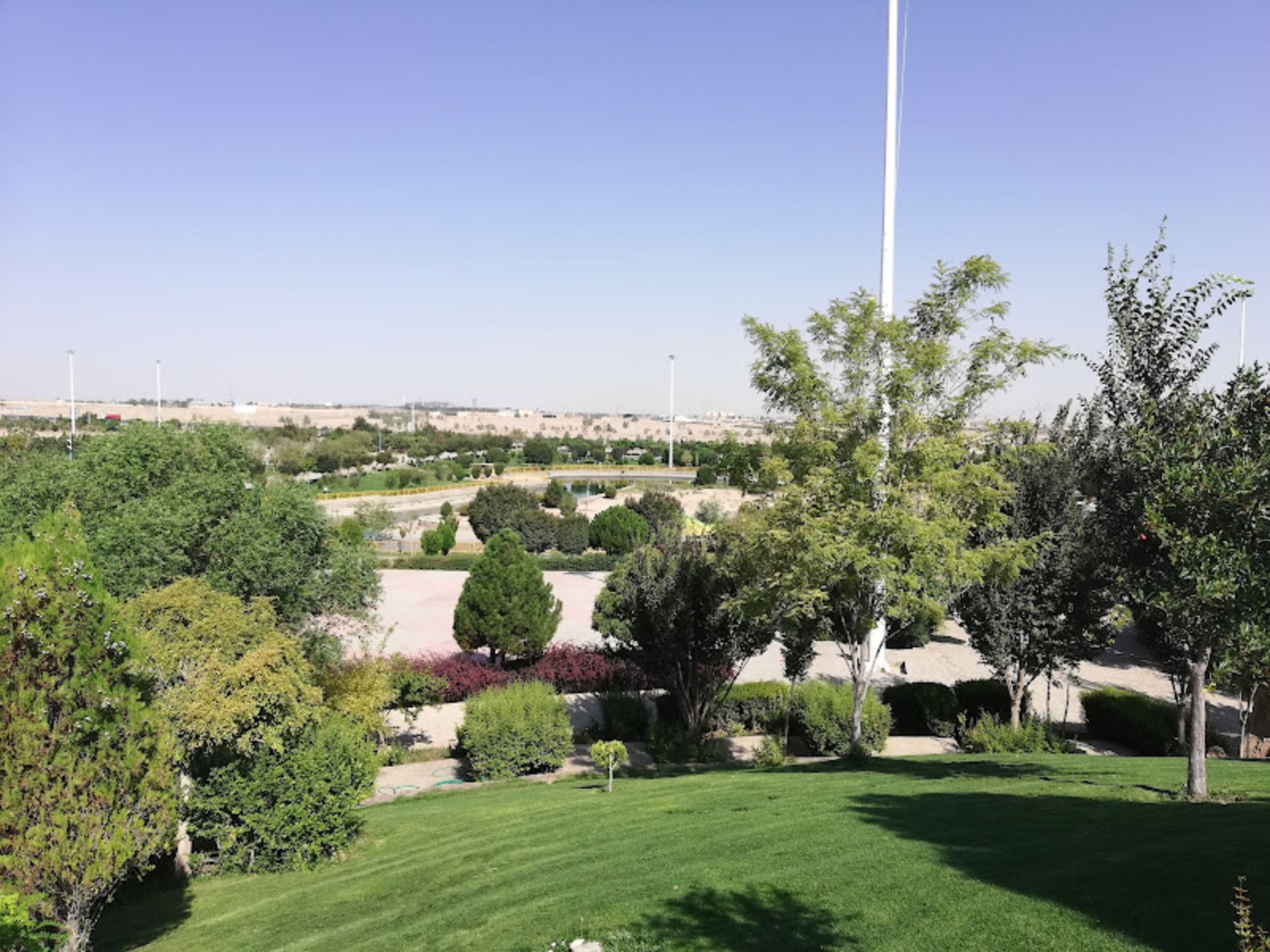 Yazd Mountain Park lush atmosphere