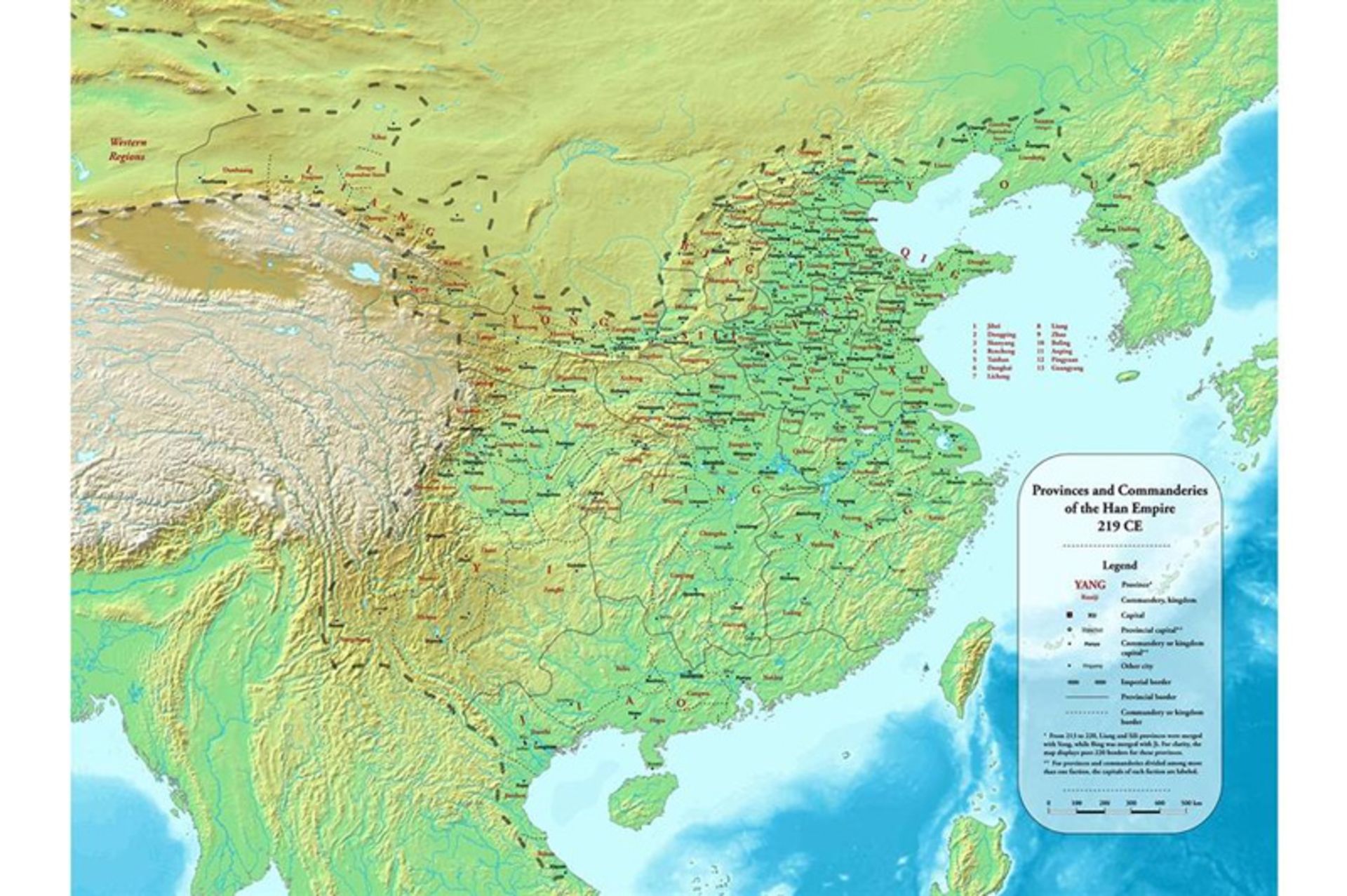 Han Empire Map
