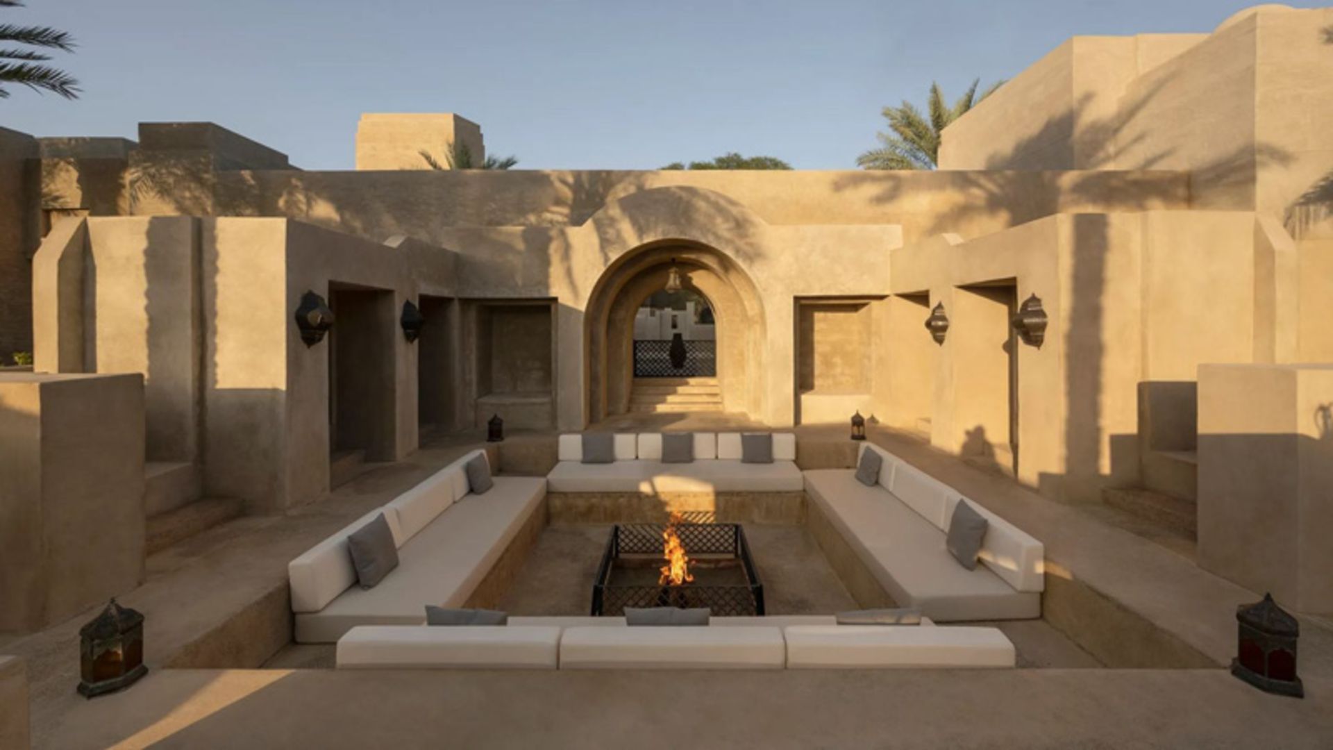 Bab al -Shams desert residence in the United Arab Emirates