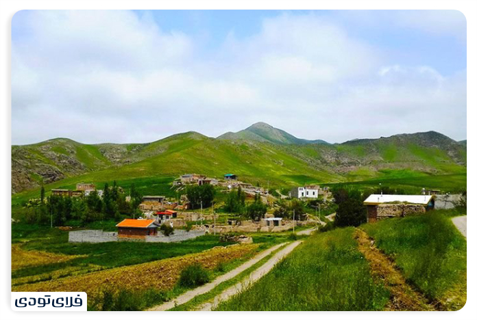 Architecture and texture of Zargar Village