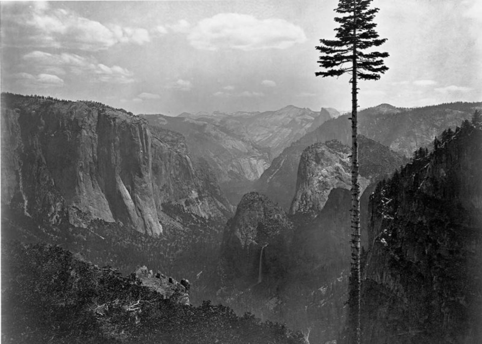 Old image of the Yusimiti Valley 