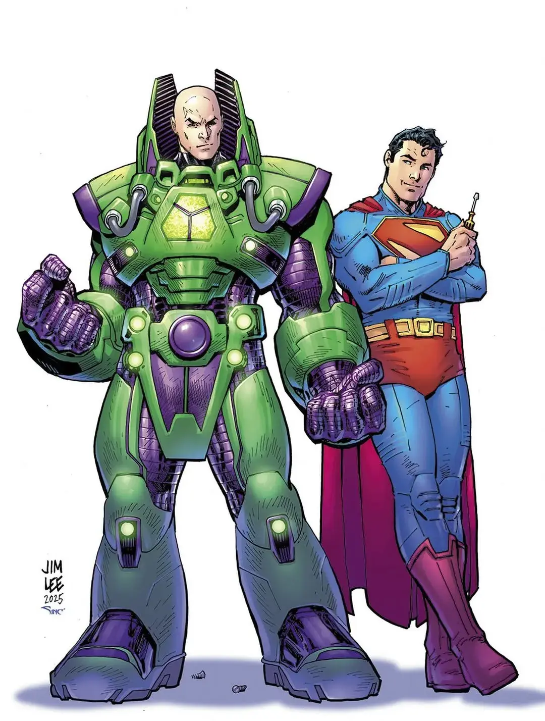 Superman Man of Tomorrow Jim Lee Art