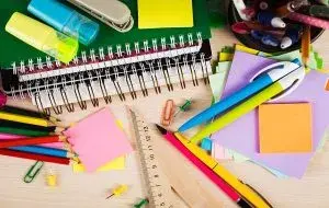 Writing Supplies List for all levels of education; Preschool up to university