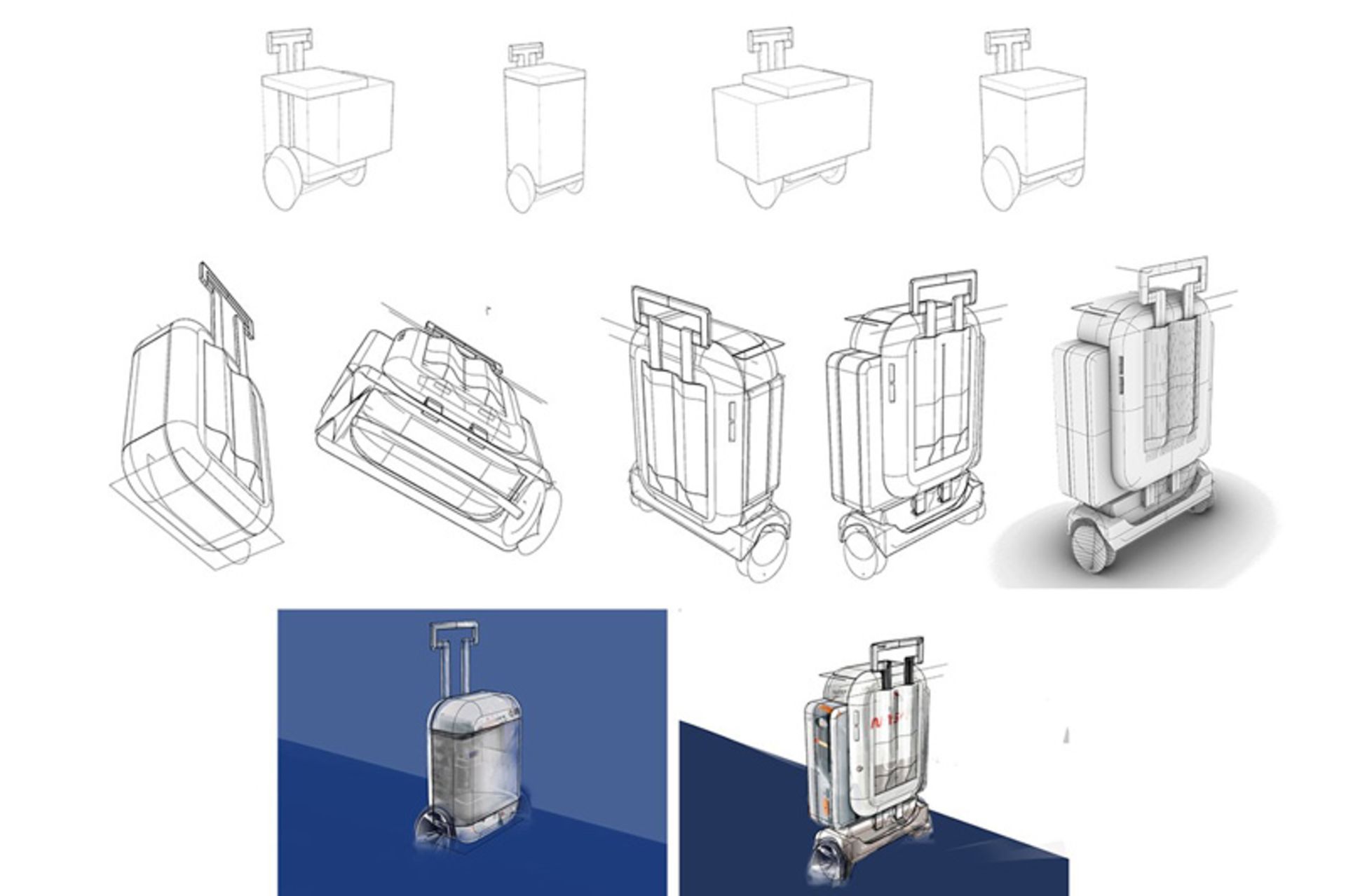 Comprehensive Design of Astronier Luggage
