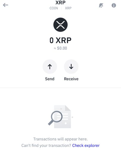 How to send and receive Ripples in Trust Volt