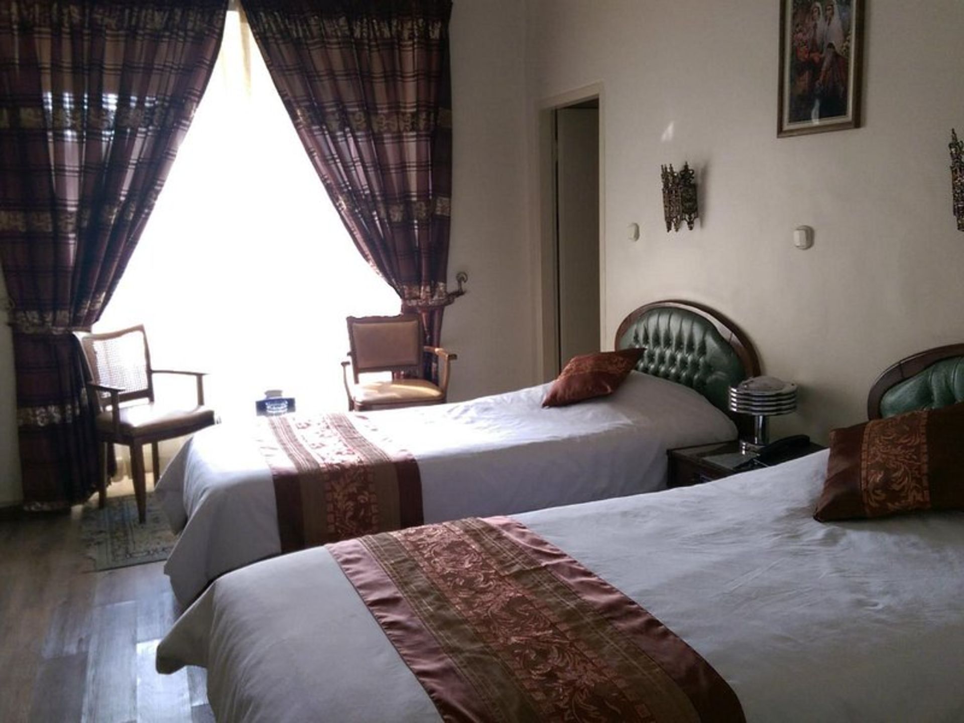 Two -board room at the Atlas Hotel in Tehran