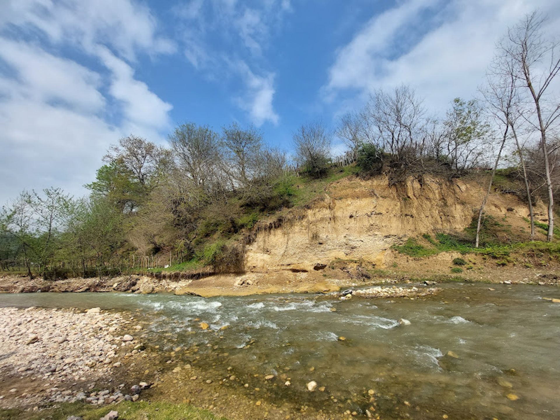 River crossing in the Beliran forest