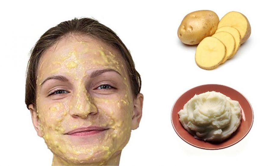 Properties of potatoes to whiten facial skin
