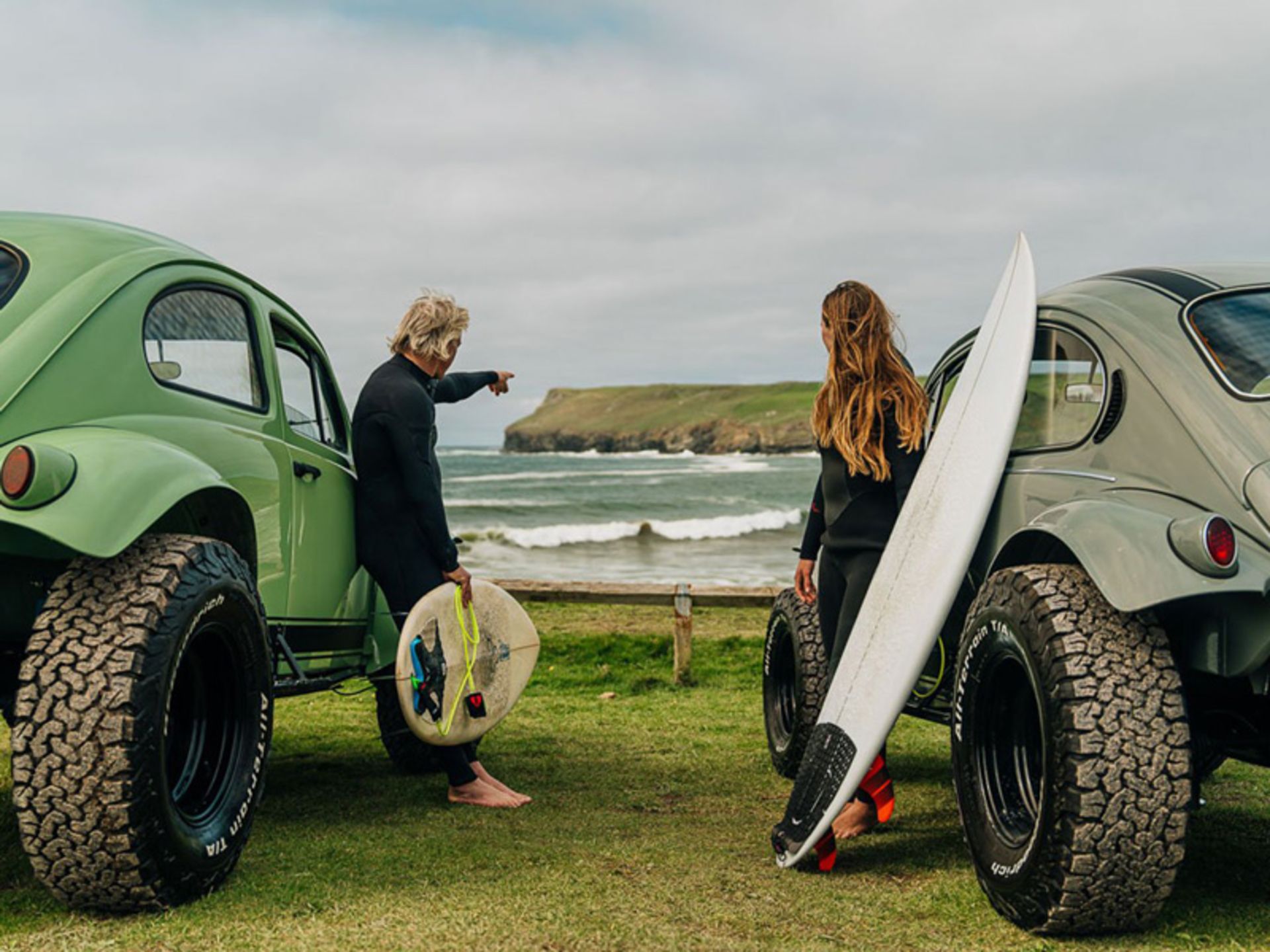 T -bugs and natures on the beach