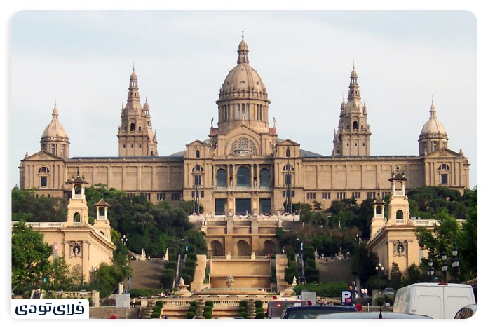Spectacular places of Barcelona Catalonia National Art Museum