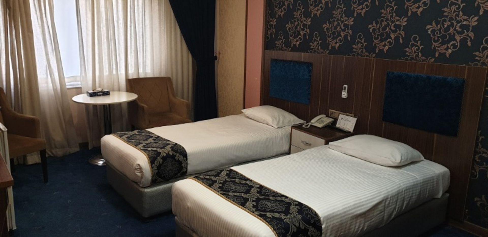 Double Boards of Aramis Hotel Tehran