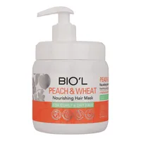 PEAH AND WHEAT Hair Reinforcement Mask Suitable for curly and dry hair 500 ml volume
