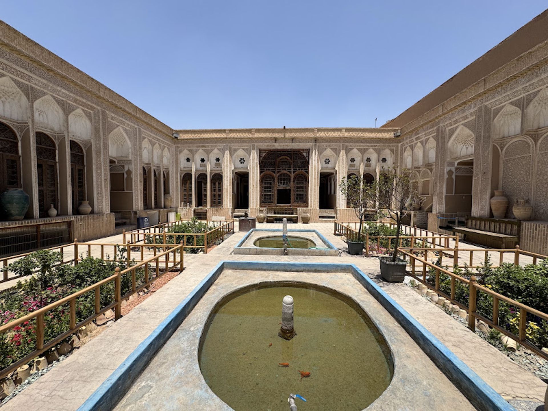 The outer part of the Museum of Water in the Historic House