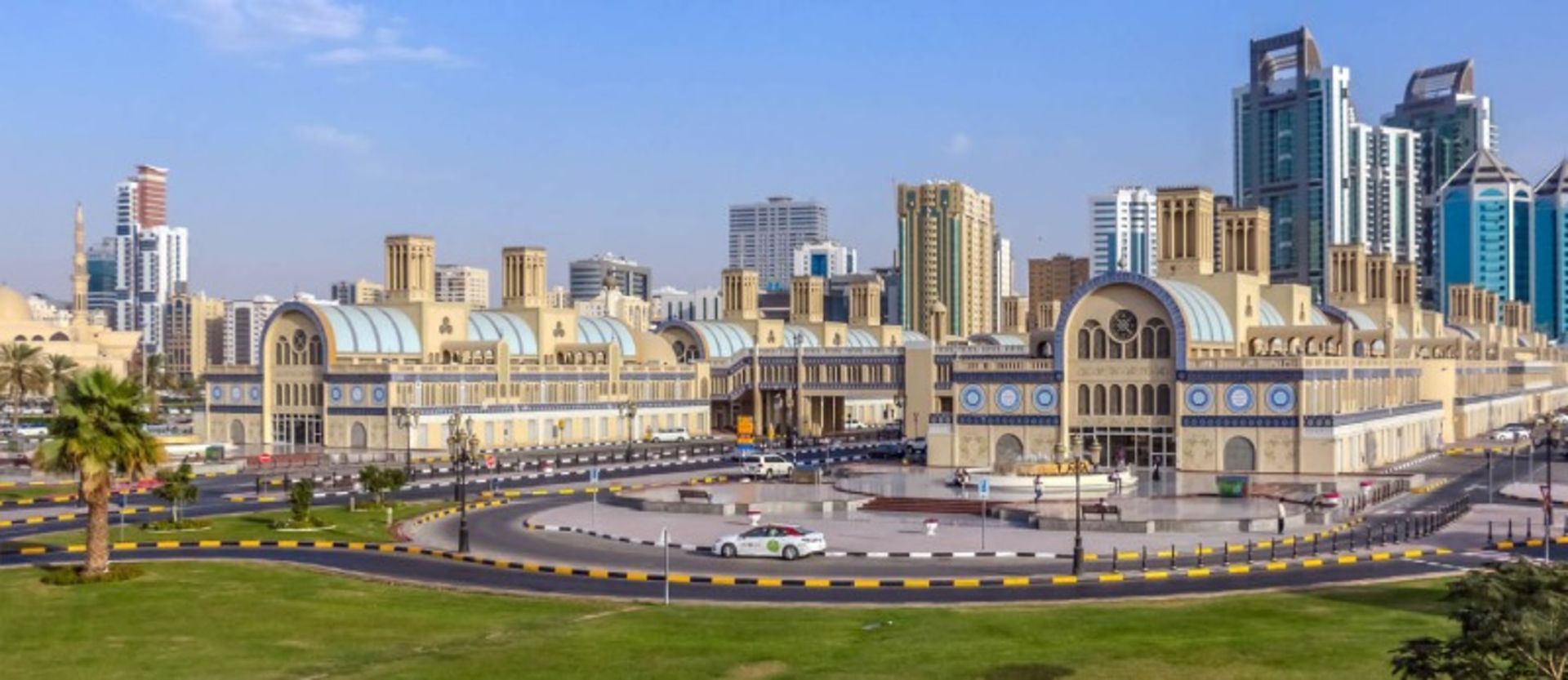 Exterior of Sharjah Water Market Building