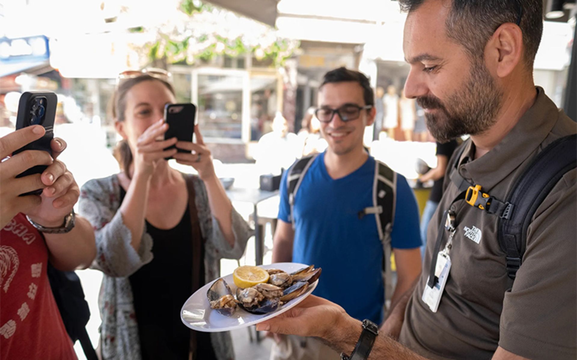 Shells filled in Istanbul's food tour