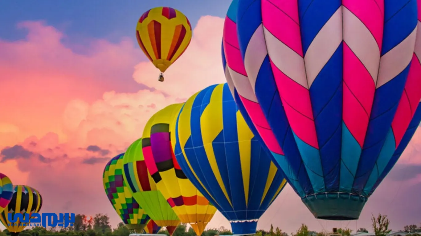 Balloon ride in Dubai